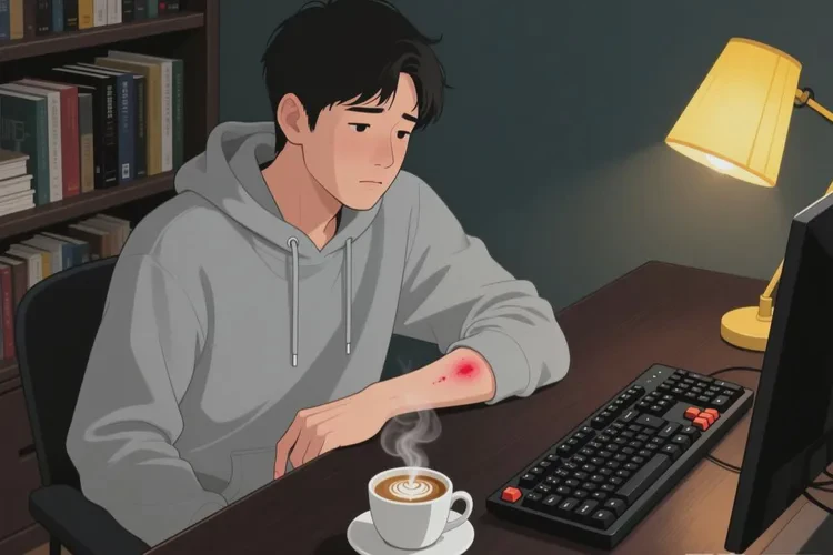 男生手臂偶尔起湿疹可以治愈吗(图1)
