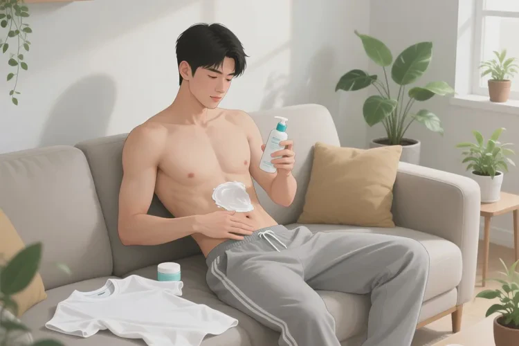 男生肚子偶尔长湿疹可以治愈吗(图2)