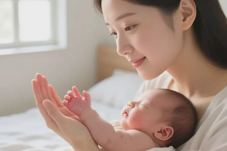 新生儿手上容易起湿疹可以治愈吗(图1)