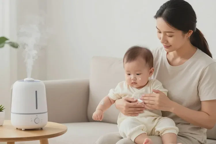 新生儿全身偶尔长湿疹可以治愈吗(图1)
