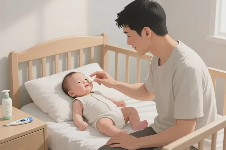 新生儿脖子长湿疹可以治愈吗(图2)