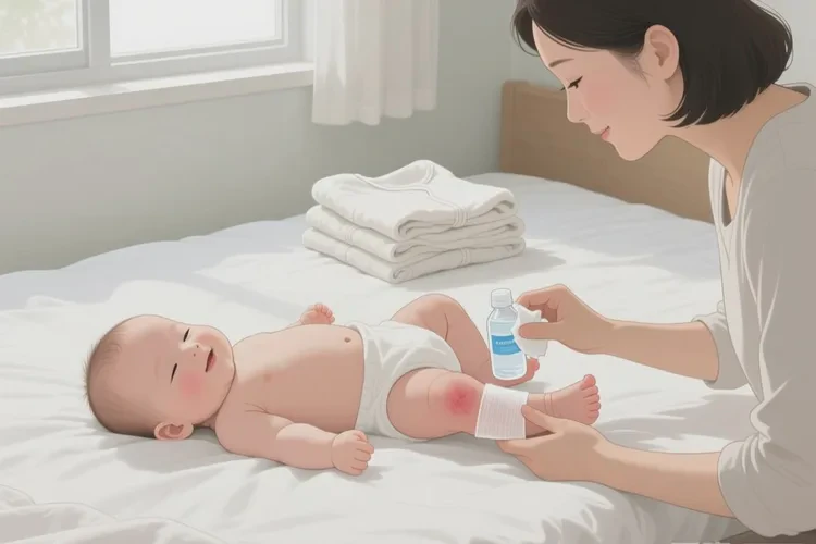 新生儿小腿起湿疹可以治愈吗(图2)