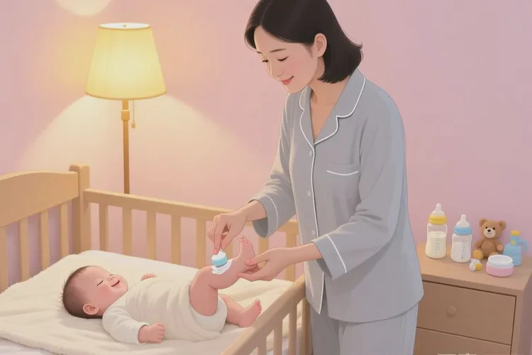 新生儿大腿有湿疹可以治愈吗(图1)