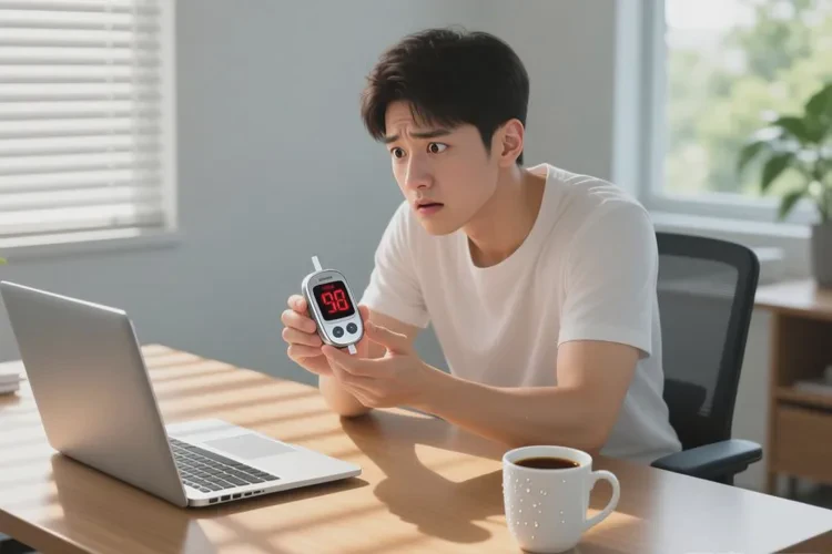 28岁中午血糖16点2是怎么回事(图1)