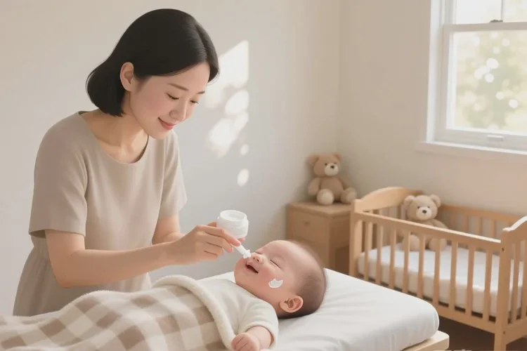 新生儿四肢出现湿疹可以治愈吗(图1)