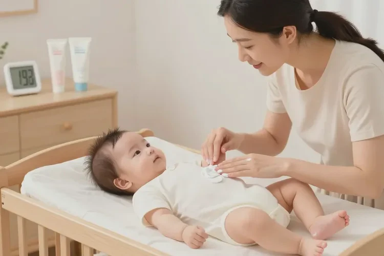 新生儿四肢容易长湿疹可以治愈吗(图1)