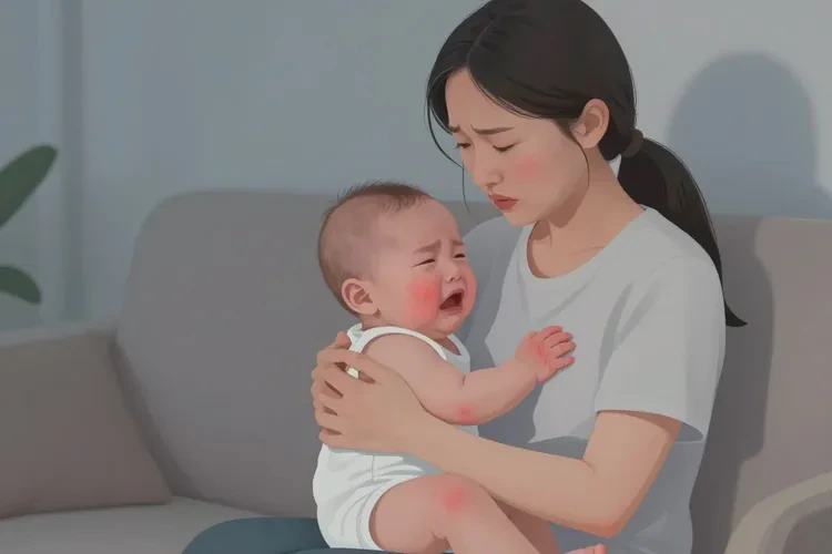 新生儿手上出湿疹可以治愈吗(图1)