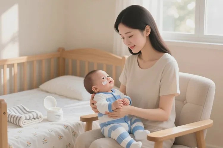 新生儿手上出现湿疹可以治愈吗(图1)