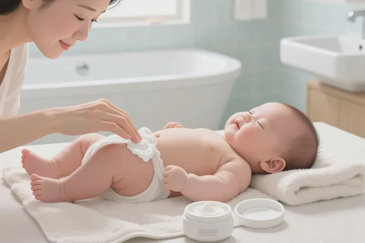 新生儿大腿偶尔起湿疹可以治愈吗(图2)