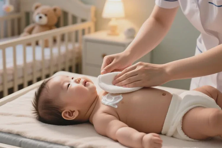 新生儿脖子偶尔长湿疹可以治愈吗(图2)