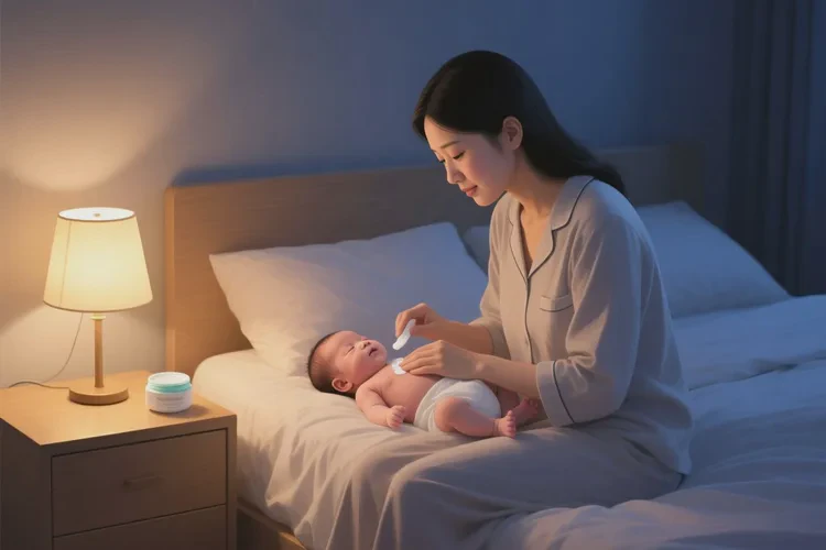 新生儿小腿偶尔起湿疹可以治愈吗(图1)