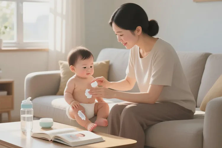 新生儿小腿有湿疹可以治愈吗(图3)
