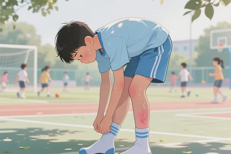 小学生小腿上长湿疹能靠自己自愈吗(图3)