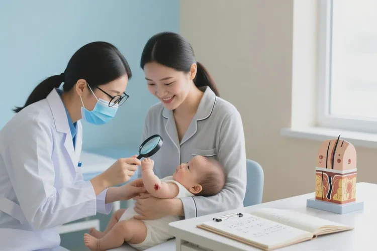 婴幼儿脸上容易长湿疹能不能治愈(图4)