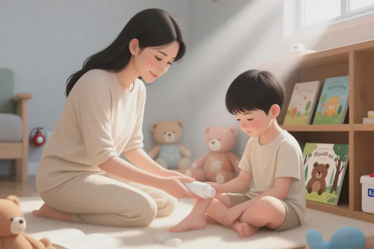 小学生小腿上容易长湿疹能靠自己自愈吗(图2)