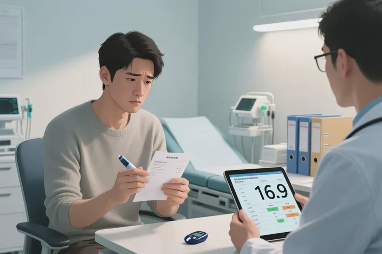 27岁中午血糖16点9是怎么回事(图1)