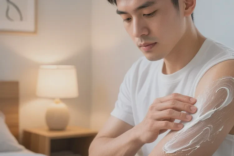 男人手臂偶尔长湿疹能根治吗(图2)