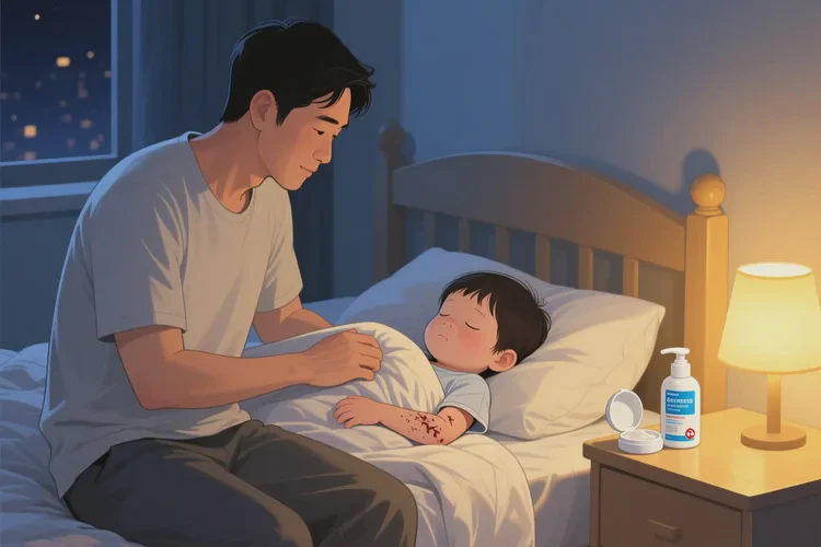 小学生身上经常起湿疹能靠自己自愈吗(图4)
