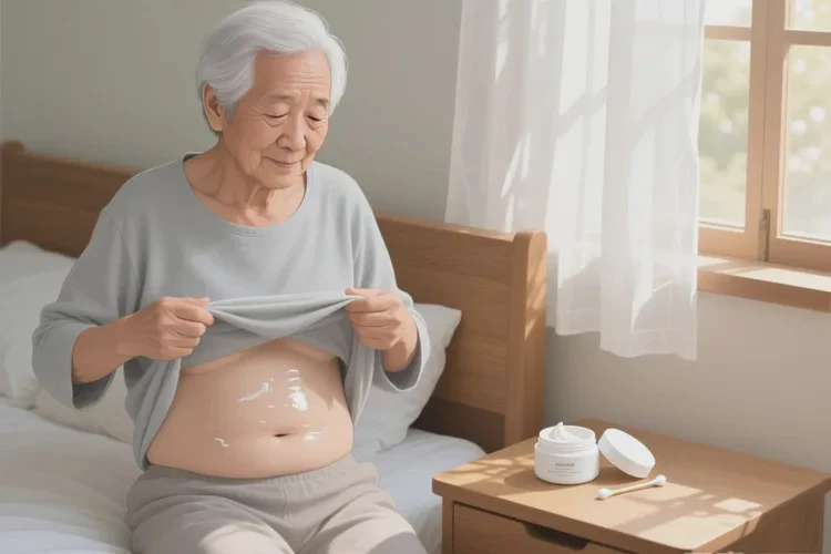 高龄老人肚子上容易起湿疹可不可以治愈(图1)