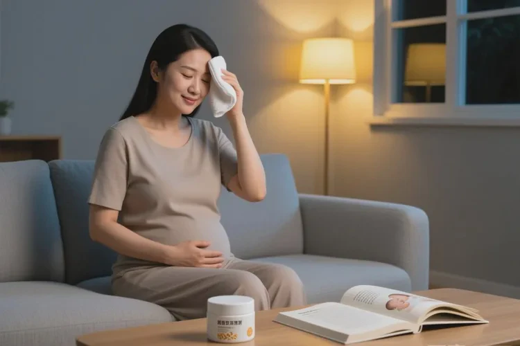 哺乳期妈妈肚子有湿疹可不可以治愈(图1)