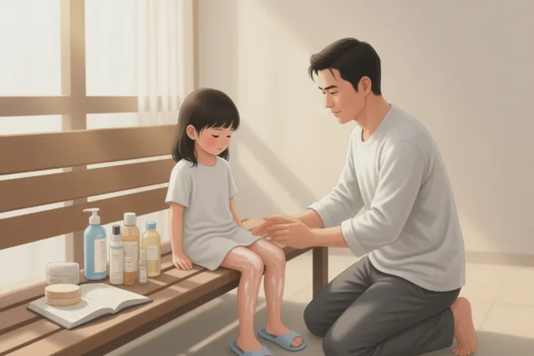 小学生身上起湿疹能靠自己自愈吗(图3)