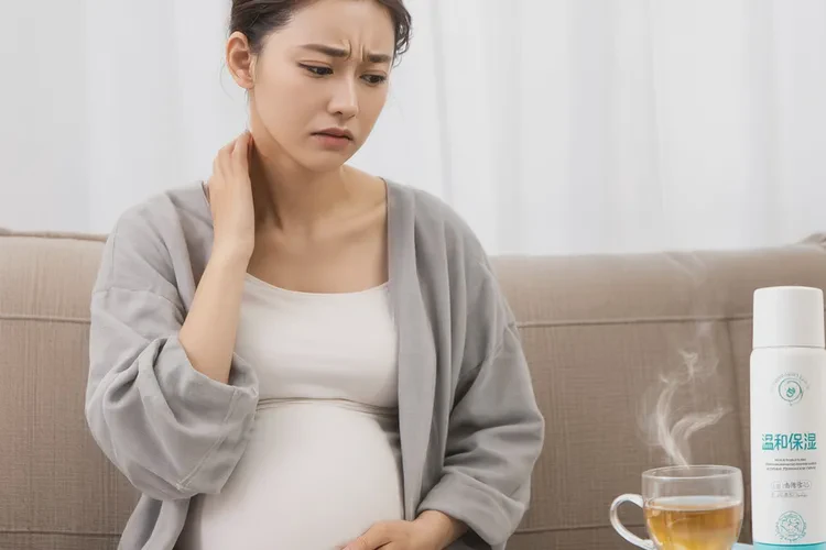 哺乳期妈妈脖子上偶尔长湿疹能根治吗(图1)