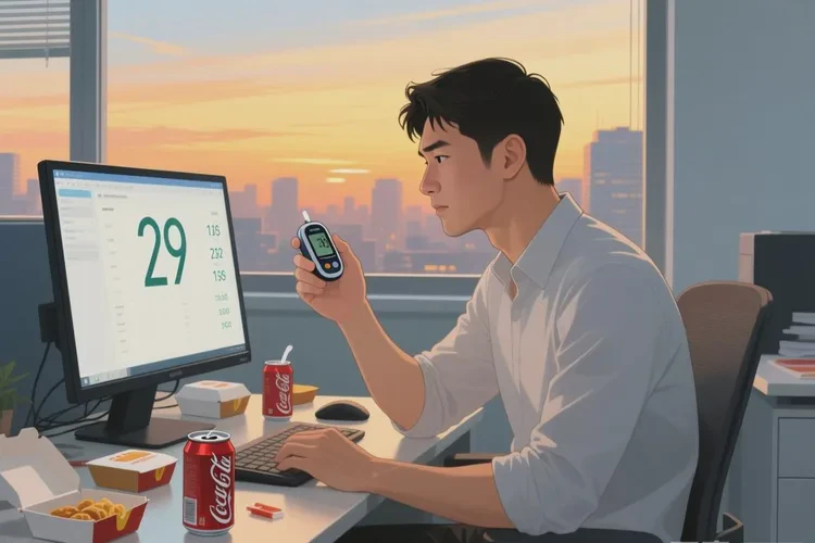 29岁中午血糖18点7是怎么回事(图1)