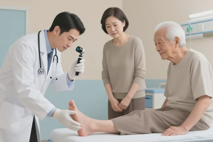 高龄老人脚上容易长湿疹可不可以治愈(图2)
