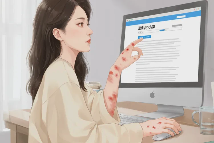 女性手上出湿疹可以根治吗(图1)