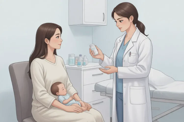 哺乳期妈妈面部起湿疹可不可以治愈(图1)