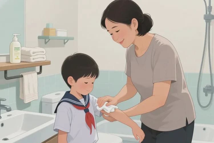 小学生手臂上长湿疹能靠自己自愈吗(图2)