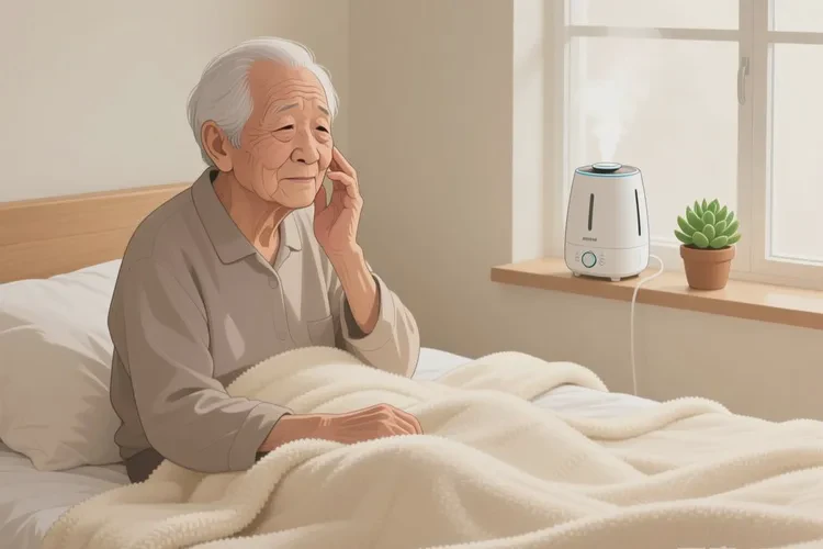 高龄老人面部经常起湿疹可不可以治愈(图1)