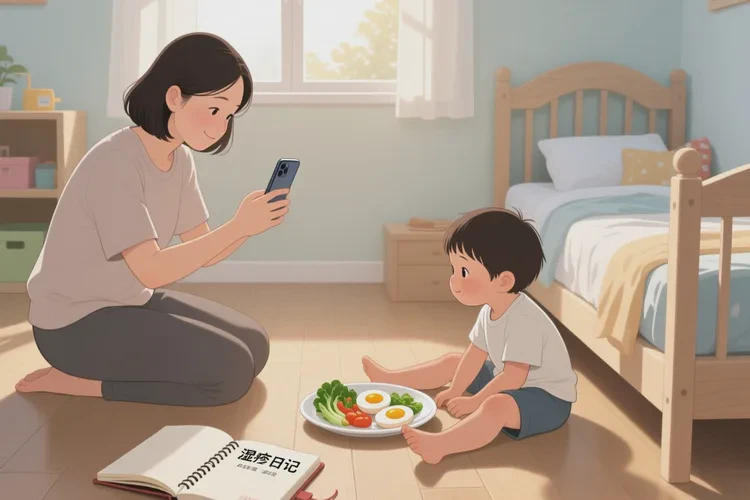 儿童四肢容易起湿疹可以根治吗(图2)