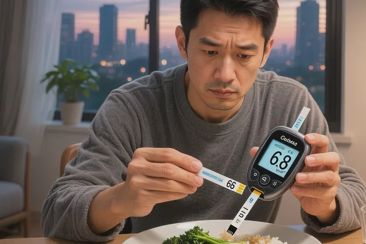 32岁晚餐血糖9点7是怎么回事(图1)