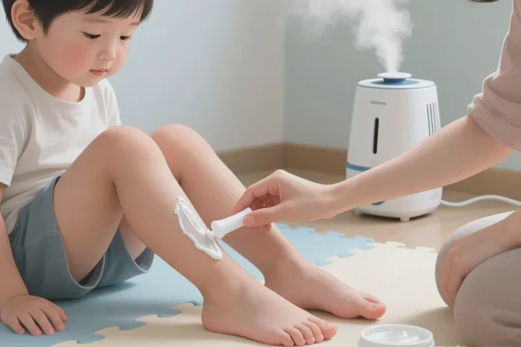 孩子小腿上出现湿疹可以根治吗(图3)