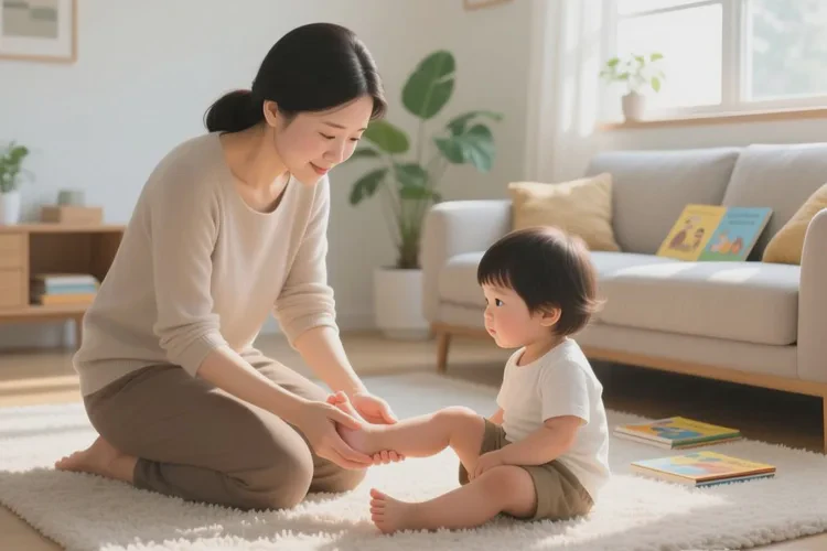 孩子小腿上容易起湿疹可以根治吗(图1)