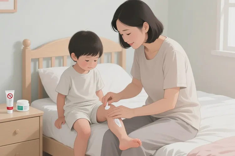 儿童大腿经常起湿疹可以根治吗(图1)
