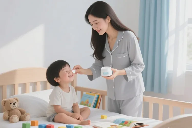 儿童大腿偶尔长湿疹可以根治吗(图1)