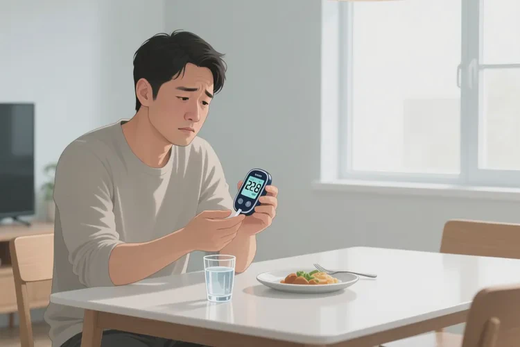 30岁餐后血糖22.8是怎么回事(图1)