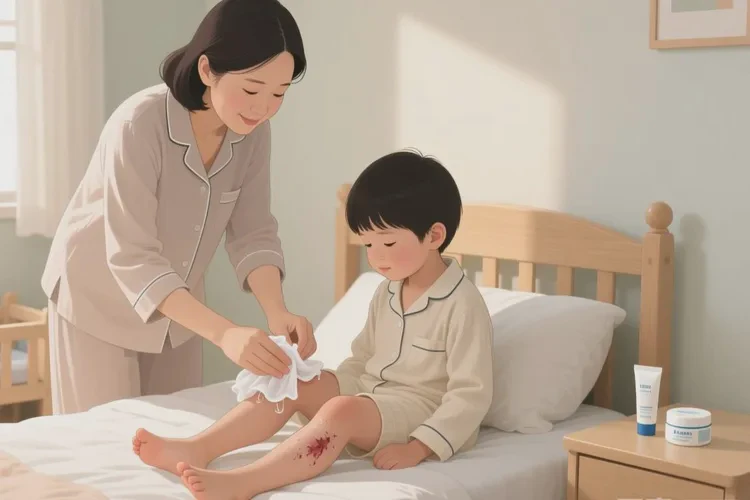 儿童大腿经常长湿疹可以根治吗(图1)