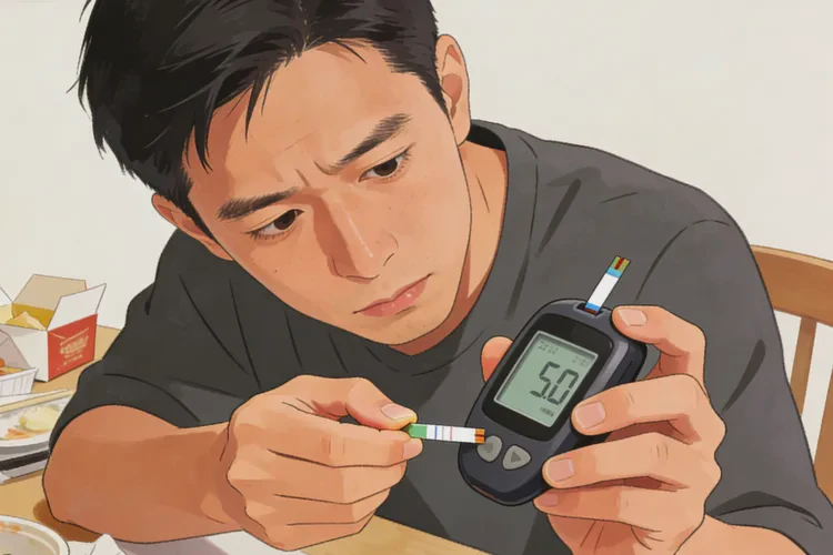 30岁晚餐血糖27.1是怎么回事(图1)