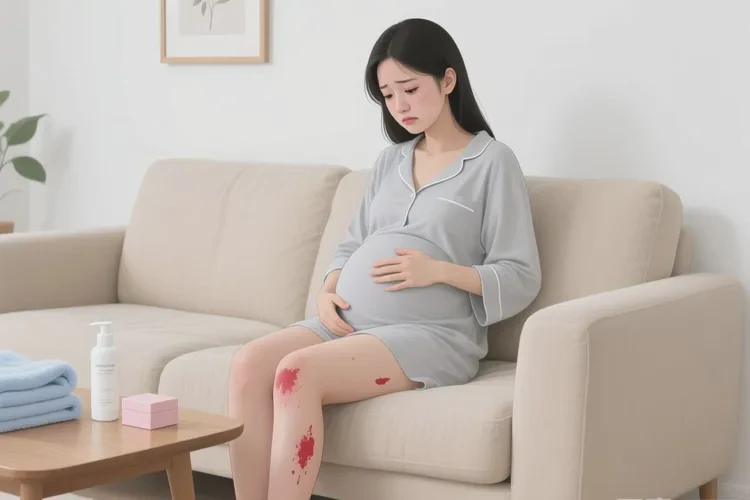 孕妇小腿有湿疹可以根治吗(图1)
