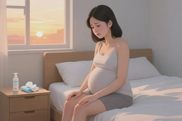 孕妇小腿容易长湿疹可以根治吗(图1)