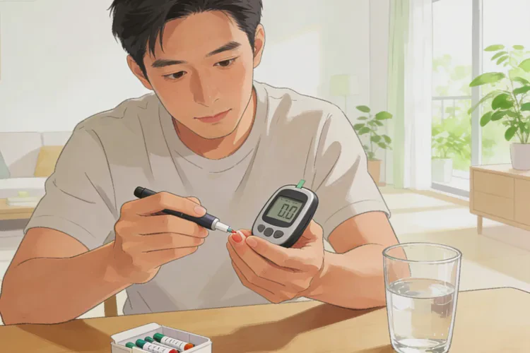 30岁晚餐血糖21.8是怎么回事(图1)