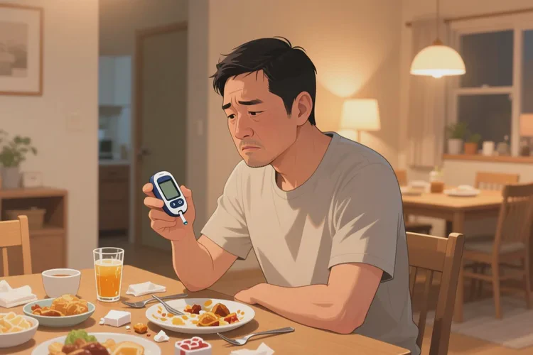 30岁晚餐血糖23.6是怎么回事(图1)