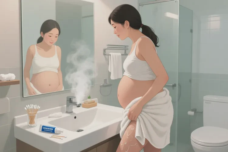 孕妇大腿有湿疹可以根治吗(图2)