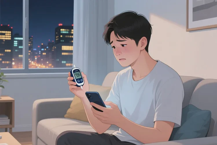 30岁晚餐血糖23.4是怎么回事(图2)
