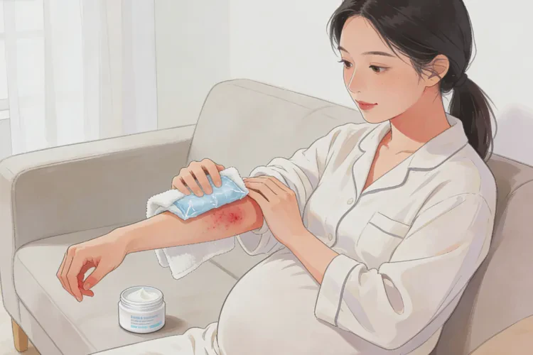 孕妇四肢起湿疹可以根治吗(图2)