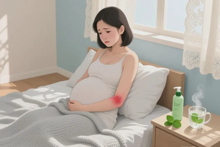 孕妇手臂容易起湿疹可以根治吗(图1)