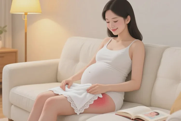 孕妇大腿长湿疹可以根治吗(图2)